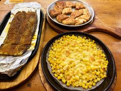 料理烤芝士玉米粒-老东镇啤酒屋海鲜加工·蒸汽海鲜·海鲜烧烤(台东店)