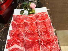 特級靚雪花牛肉-顺轩海鲜火锅酒家