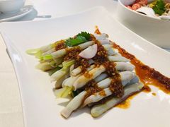 秋葵拌沙虫-黑明餐厅(白鹭洲店)