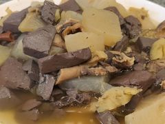 牛血羹-天台徐家小吃