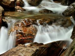 牯牛降之大演坑峡谷六-祁门牯牛降观音堂风景区