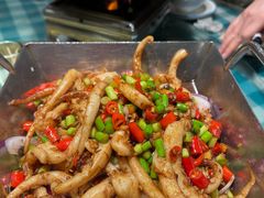 铁板鱿鱼须-昱龙大盆牛蛙馆(三兴街总店)