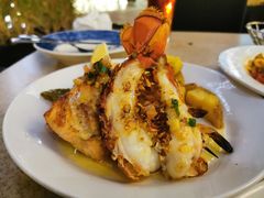 烤龙虾拼三文鱼-RED LOBSTER(dubai mall)