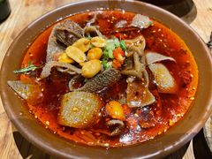 冒黑毛肚-串大叔炭火烤串·鸡西大冷面刀削面(总店)