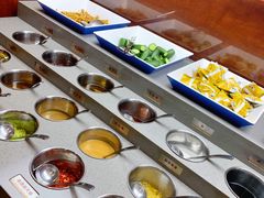 自助调料区-七欣天香辣蟹火锅(常熟珠海路万达广场店)