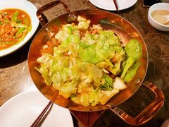 干锅包心菜-绿茶餐厅(天津天河城店)