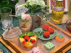 秘密花园仙气甜品set-秘密旅行Bonjour(黑金冠 江南西店)
