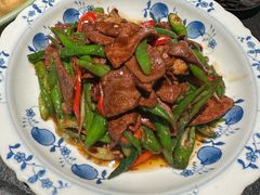 青蒜杭椒炒猪肝-锦荟JINHUI·浙江小馆(上海荟聚店)