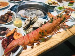 -绿岛港轩海鲜烤肉涮锅自助餐厅