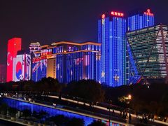 钱江新城灯光秀-钱江新城灯光秀