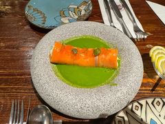 牛油果挪威三文鱼配鱼子酱-格鲁·秀色Georgia’s Feast
