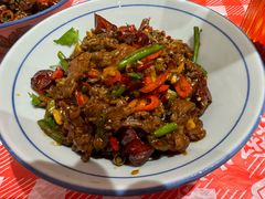 爆炒雪花吊龙肉-荆九爷爆炒桥头三嫩(夫子庙店)