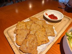 香炸潮州肉卷-金穗园·砂锅粥.醉鸡煲火锅(长寿路店)