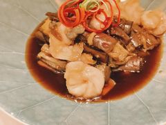 蒜泥茄子拌虾仁-香宫中餐厅·大连香格里拉(人民路店)