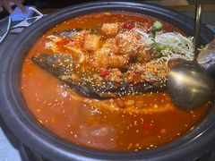 -探鱼·鲜青椒爽麻烤鱼(北京路天河城店)
