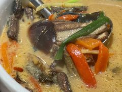 烧辣椒皮蛋焖鳝鱼-天下客饭店(中山路店)