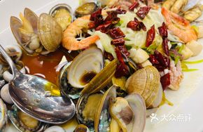 Scallion Oil Seafood Platter