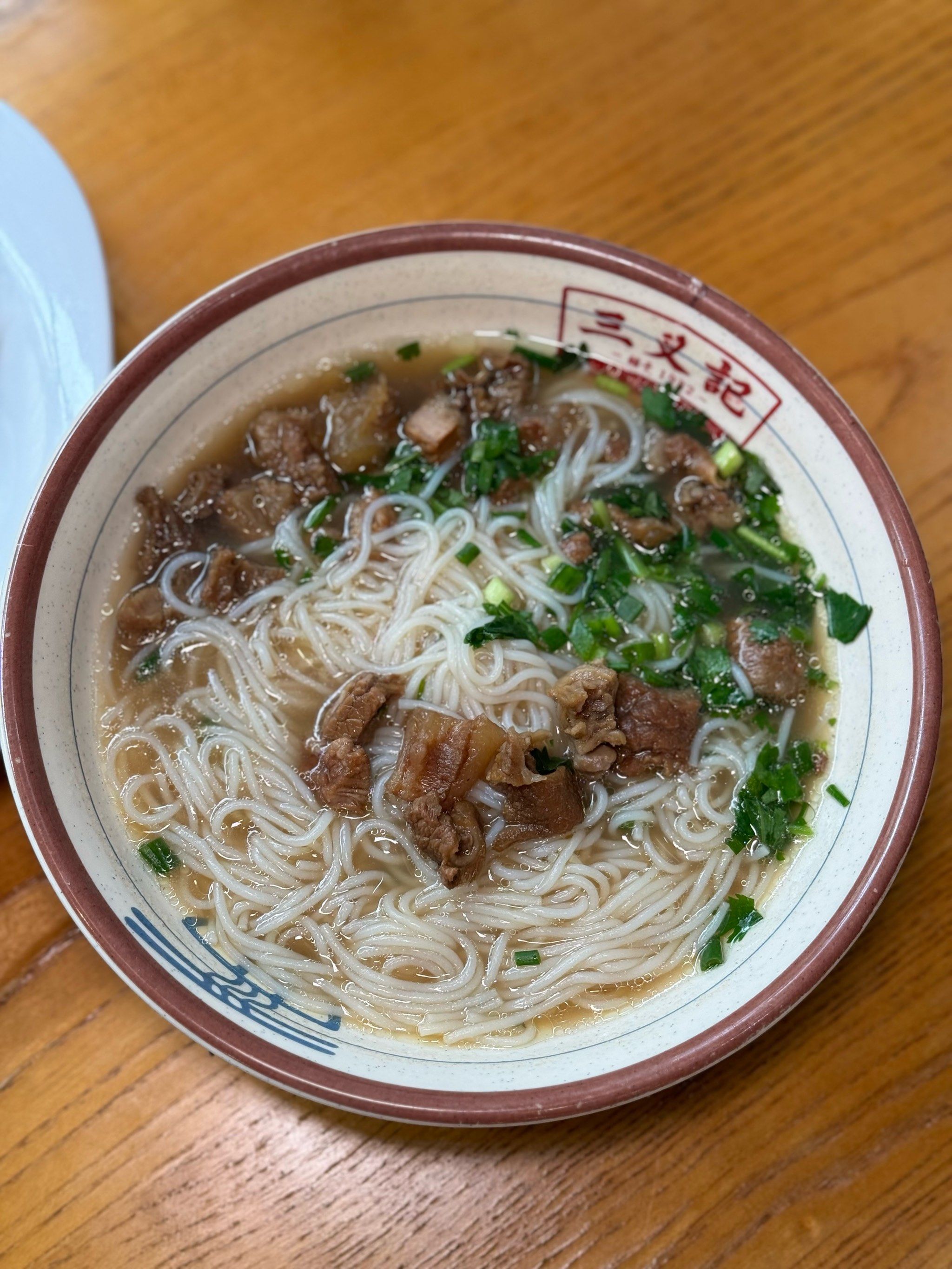 清汤牛肉的轻盈味