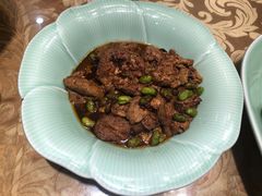 毛豆子煎豆腐-虎哥私房菜(馒头山店)