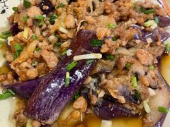 茄子肉末-老马斑鱼店(桂花路店)