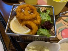香煎鱿鱼圈-安妮意大利餐厅(丽都店)