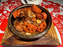 莲菜焖排骨-汉唐宴长安食府