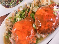 葱油螃蟹-胖大嫂渔家排档·全海景餐厅(渔村店)