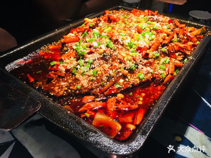 伟大航路炭烤活鱼(力旺广场店)香辣黑鱼图片 - 第3张