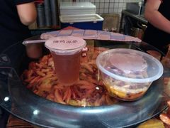 薄荷凉茶-黑色经典臭豆腐·湖南特产(步行街店)