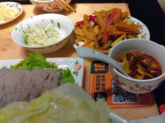-清真·老门框爆肚涮肉·中华老字号(丰管路店)
