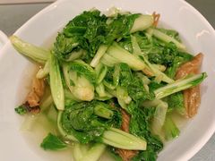 菜头汆鸡毛菜-浙江西子宾馆·牡丹厅