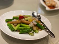 淮山银杏炒幼芦笋-利苑酒家(华熙国际店)