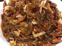 泡菜苕粉肉丝-西大酒店