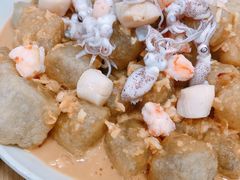 三鲜焖子-禄源饭店