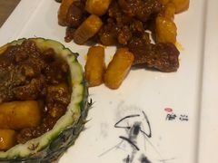 菠萝牛柳-新白鹿餐厅(城西银泰城店)