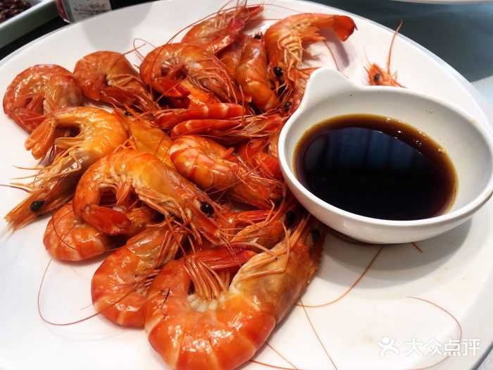 稻乡鸡·象山海鲜(宜川路店)白灼活草虾图片