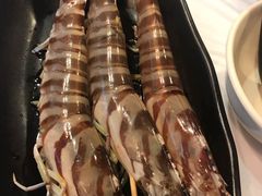 花竹虾-鲜入围煮花胶鸡海鲜火锅