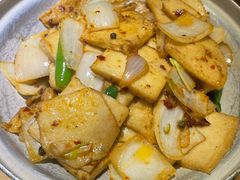 干锅千叶豆腐-吕氏疙瘩汤·海鲜新鲁菜(凯德mall新都心店)