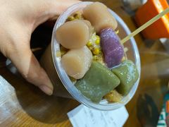 绿豆芋圆冰-猪脑壳凉面(武陵源店)