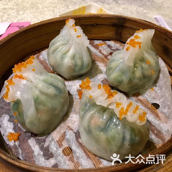 賞點就點dim sum碧綠香茜餃圖片-北京粵菜-大眾點評網