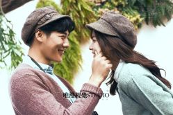 俏皮可爱-巴黎婚纱摄影工作室