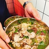 猪肉店卖杀猪粉‼️新鲜‼️