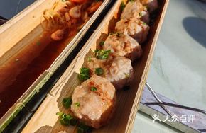 Bamboo Tube Pork Balls