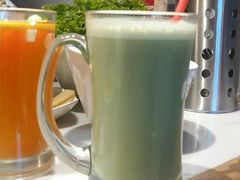 抹茶红豆拿铁-韩宫宴烤肉·料理(苏州中心店)