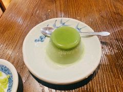 自制招牌抹茶布丁-大雄寿司(中华广场店)