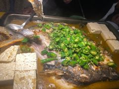 -探鱼·鲜青椒爽麻烤鱼(西南商都店)