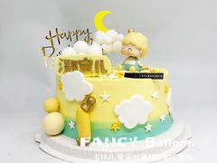 -卡比儿童蛋糕·心意定制·低脂零卡糖动物奶油FancyBALLOON(滨海店)