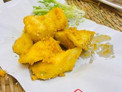 咸蛋炸淮山-有腥气私房菜·寻味顺德