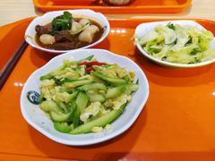 小瓜炒蛋-梅园食堂