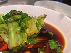 豉油罗马生菜-兰湘子·湘菜小炒(石家庄万象城店)